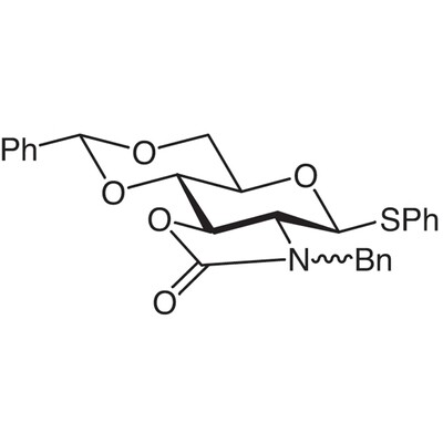 Phenyl N-Benzyl-2-amino-4,6-O-benzylidene-2-N,3-O-carbonyl-2-deoxy-1-thio-beta-D-glucopyranoside&gt;97.0%(HPLC)1g