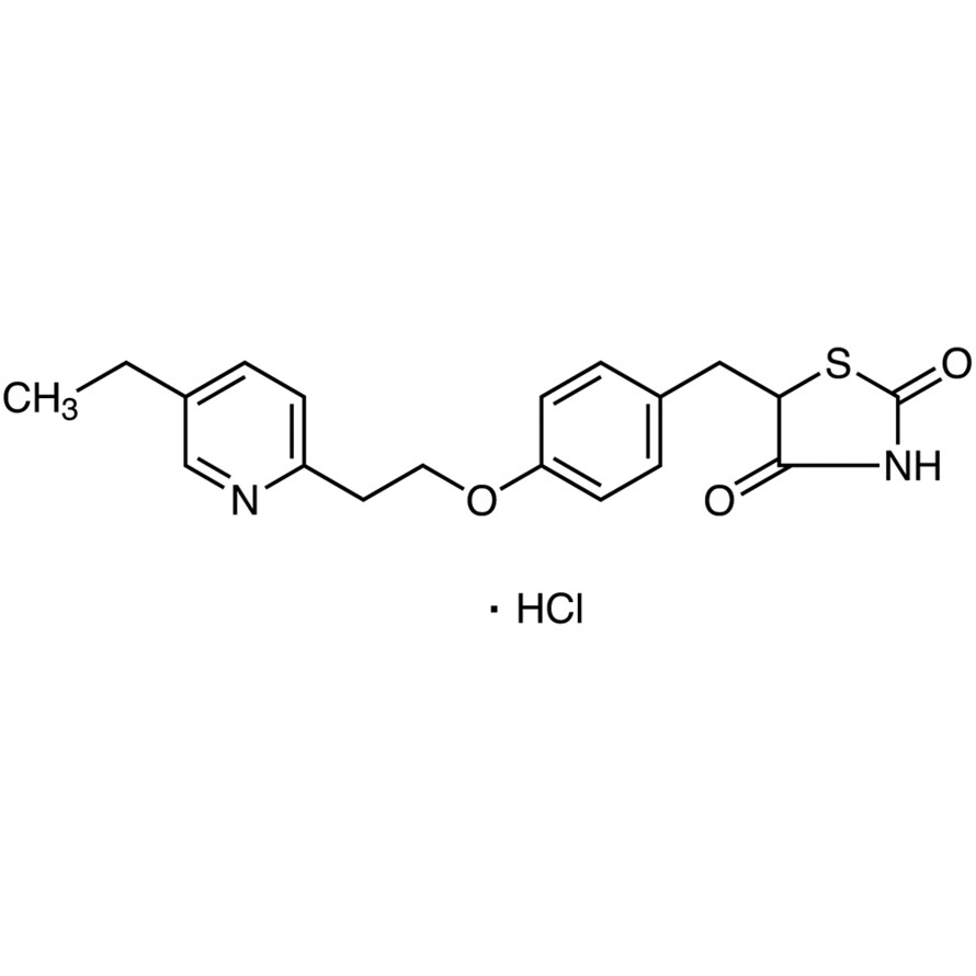 Pioglitazone Hydrochloride>98.0%(HPLC)(N)25g