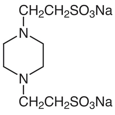 Piperazine-1,4-bis(2-ethanesulfonic Acid) Disodium Salt [Good&#39;s buffer component for biological research]&gt;98.0%(HPLC)(T)25g
