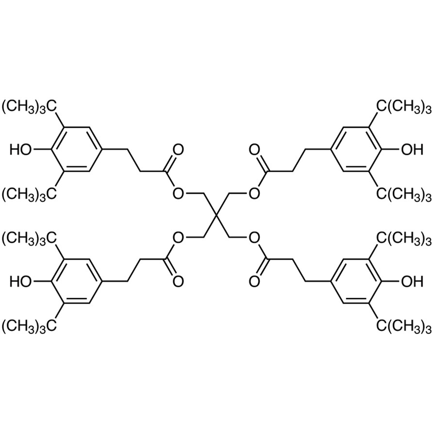 Pentaerythritol Tetrakis[3-(3,5-di-tert-butyl-4-hydroxyphenyl)propionate]&gt;95.0%(HPLC)100g