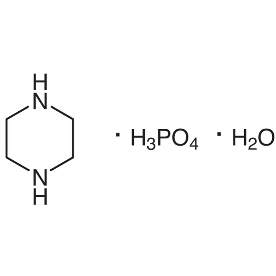 Piperazine Phosphate Monohydrate&gt;98.0%(T)25g
