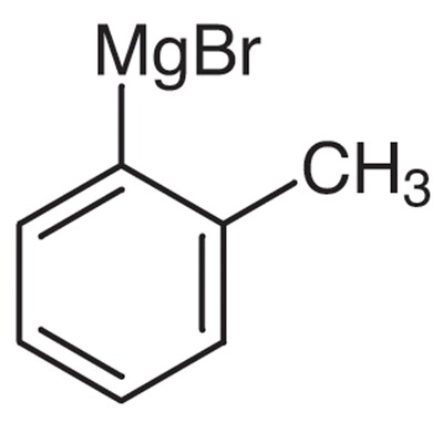 o-Tolylmagnesium Bromide (ca. 17% in Tetrahydrofuran, ca. 0.9mol/L)100g