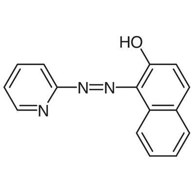 PAN [=1-(2-Pyridylazo)-2-naphthol] [Metal indicator and spectrophotometric reagent for transition metals]&gt;98.0%(HPLC)(T)5g