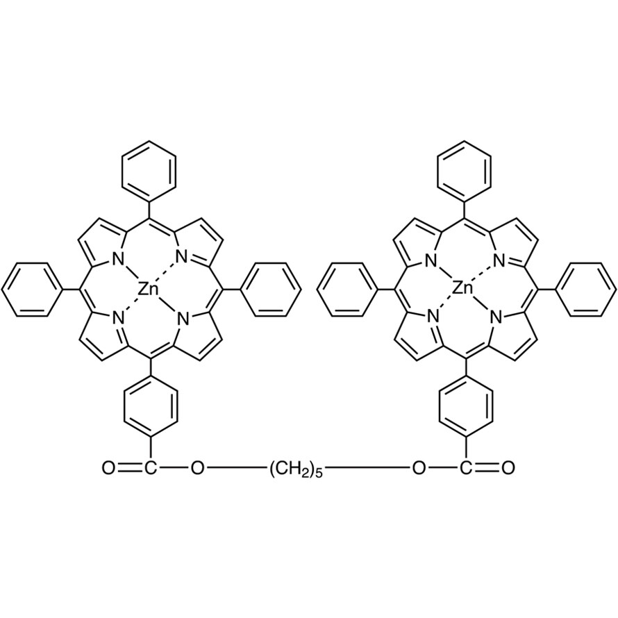 Pentamethylene Bis[4-(10,15,20-triphenylporphyrin-5-yl)benzoate]dizinc(II) [Reagent for application of the exciton chirality method]&gt;97.0%(HPLC)100mg