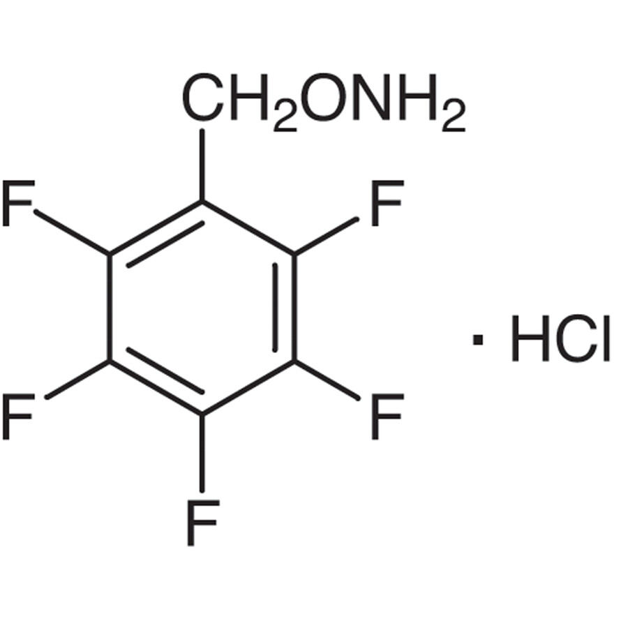 O-(2,3,4,5,6-Pentafluorobenzyl)hydroxylamine Hydrochloride [for Oxime Preparation]>98.0%(HPLC)(N)5g