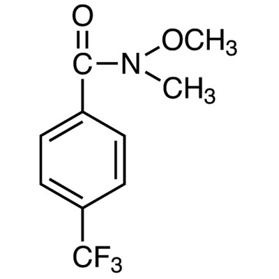 N-Methoxy-N-methyl-4-(trifluoromethyl)benzamide&gt;98.0%(GC)1g