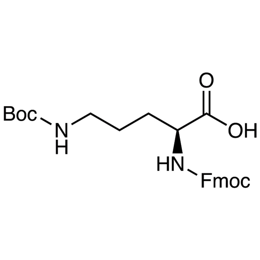 Ndelta-(tert-Butoxycarbonyl)-Nalpha-[(9H-fluoren-9-ylmethoxy)carbonyl]-L-ornithine>98.0%(HPLC)(T)5g