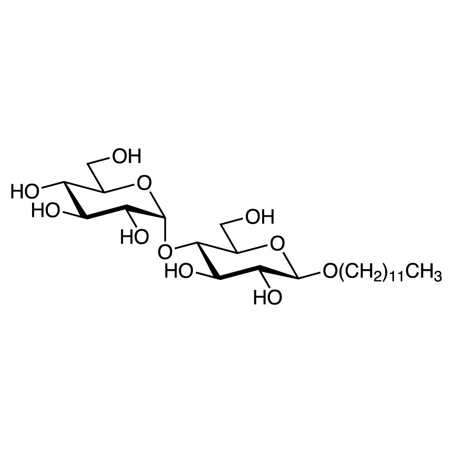 n-Dodecyl-beta-D-maltoside [for Biochemical Research]&gt;95.0%(HPLC)(qNMR)1g