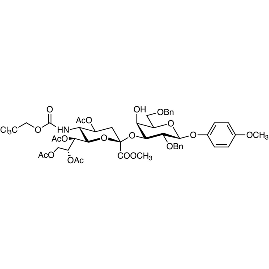 Neu5Troc[1Me,4789Ac]alpha(2-3)Gal[26Bn]-beta-MP&gt;98.0%(HPLC)1g