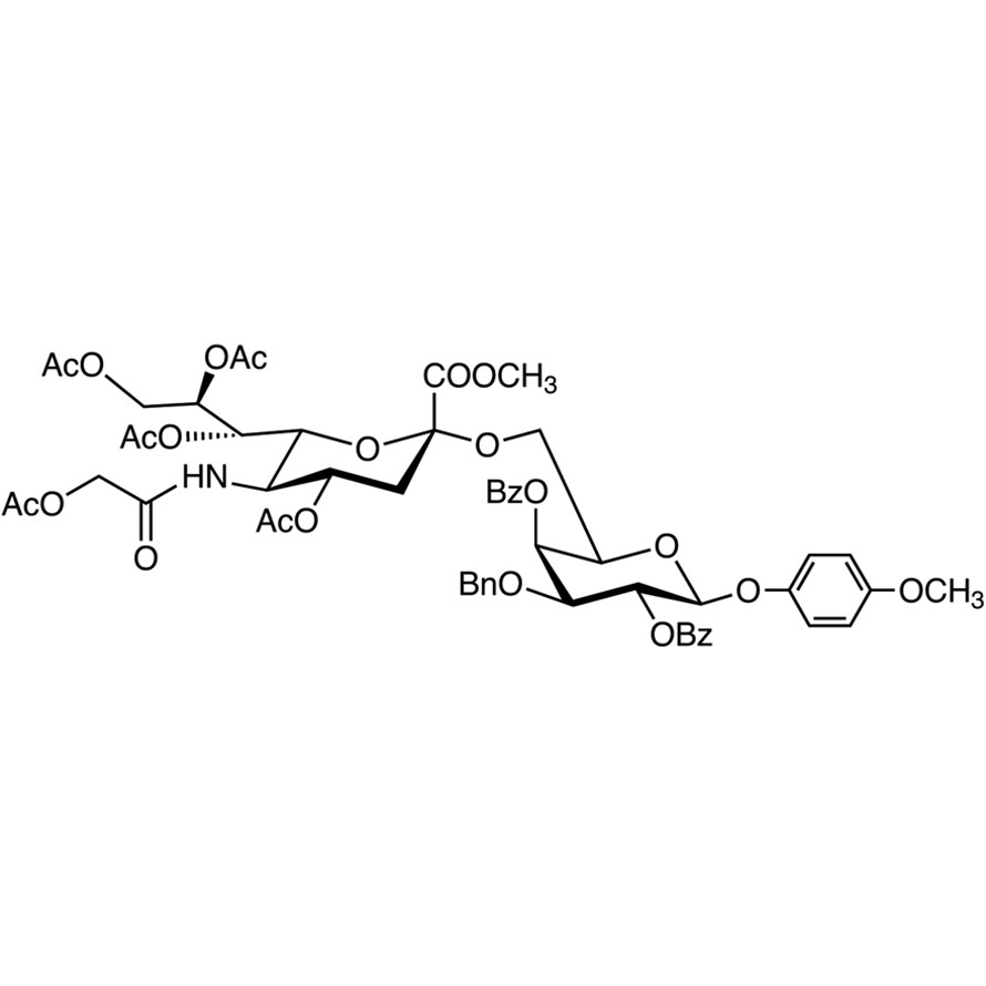 Neu5GcAc[1Me,4789Ac]alpha(2-6)Gal[24Bz,3Bn]-beta-MP&gt;97.0%(HPLC)200mg