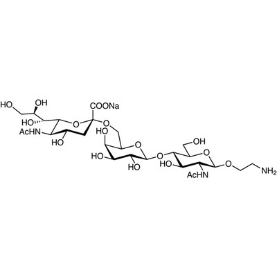 Neu5Ac alpha(2-6)Gal beta(1-4)GlcNAc-beta-ethylamine&gt;98.0%(HPLC)5mg