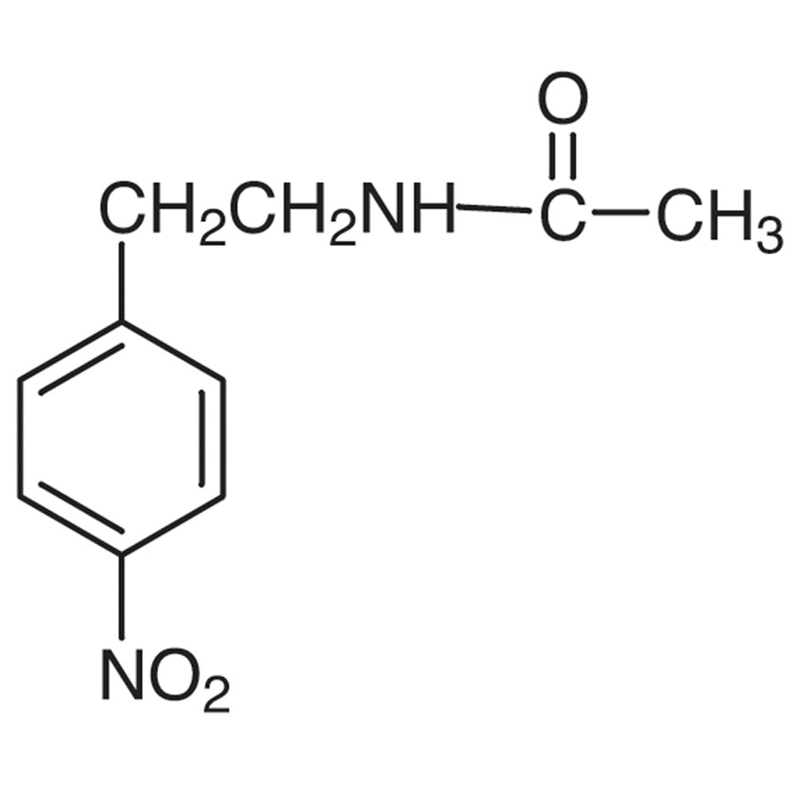 N-Acetyl-2-(4-nitrophenyl)ethylamine&gt;98.0%(GC)25g