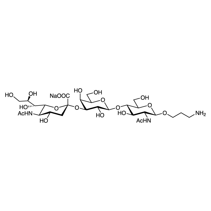 Neu5Ac alpha(2-3)Gal beta(1-4)GlcNAc-beta-propylamine&gt;98.0%(HPLC)5mg