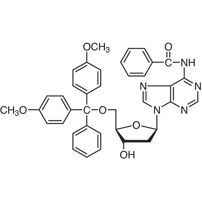 N6-Benzoyl-5&#39;-O-(4,4&#39;-dimethoxytrityl)-2&#39;-deoxyadenosine&gt;99.0%(HPLC)100mg