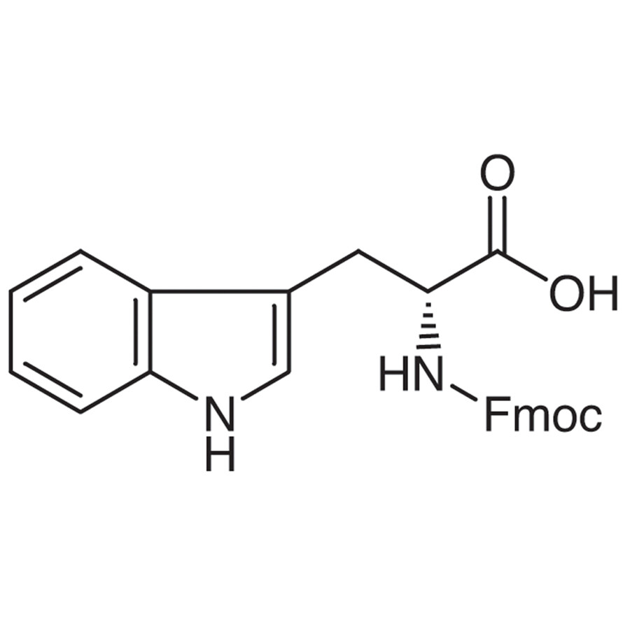 Nalpha-[(9H-Fluoren-9-ylmethoxy)carbonyl]-D-tryptophan&gt;97.0%(HPLC)(T)25g