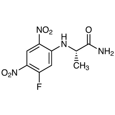 Nalpha-(5-Fluoro-2,4-dinitrophenyl)-L-alaninamide [HPLC Labeling Reagent for e.e. Determination]&gt;98.0%(HPLC)100mg