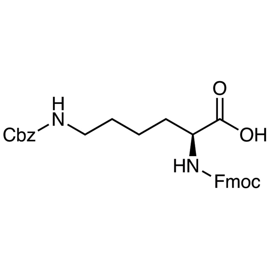 Nalpha-[(9H-Fluoren-9-ylmethoxy)carbonyl]-Nepsilon-benzyloxycarbonyl-L-lysine>98.0%(HPLC)(T)5g
