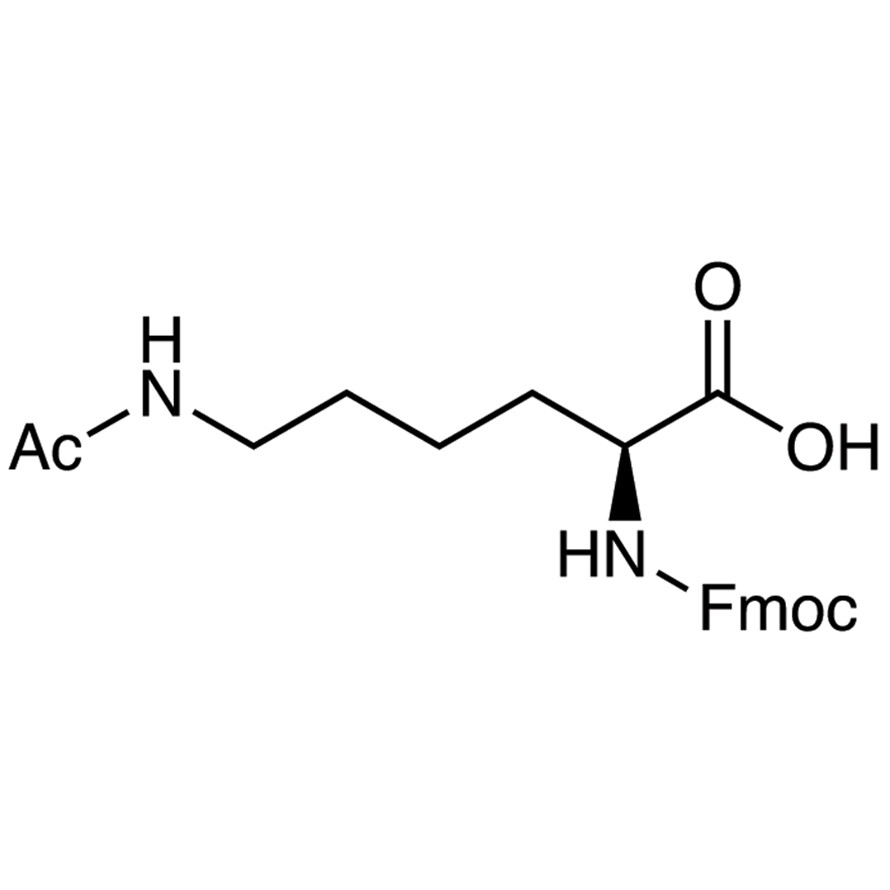 Nalpha-[(9H-Fluoren-9-ylmethoxy)carbonyl]-Nepsilon-acetyl-L-lysine&gt;98.0%(HPLC)(T)1g
