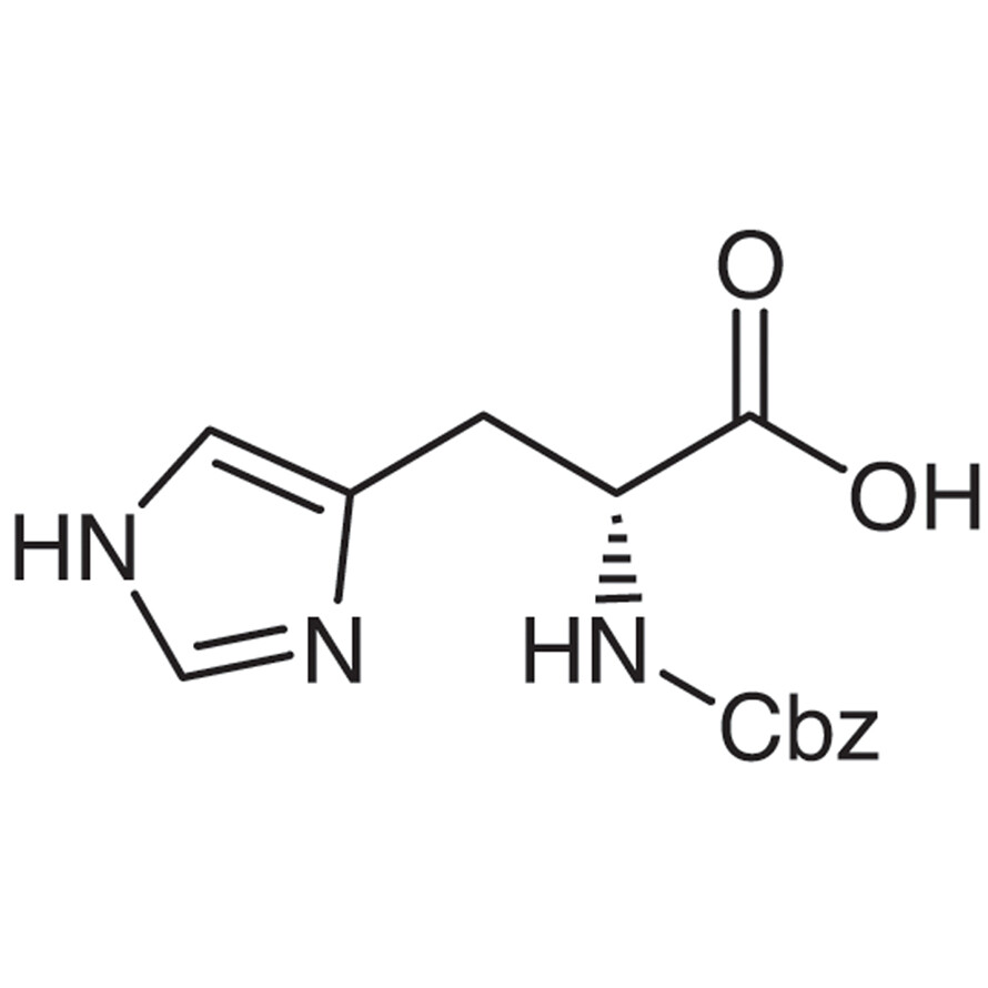 Nalpha-Carbobenzoxy-D-histidine>98.0%(T)5g