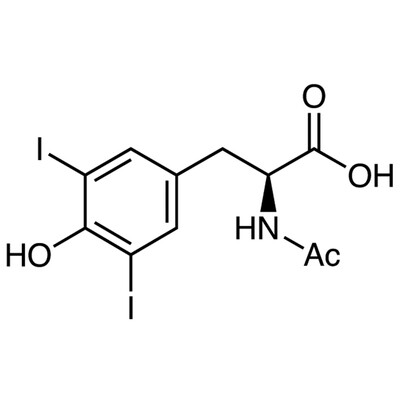 N-Acetyl-3,5-diiodo-L-tyrosine&gt;95.0%(T)100mg