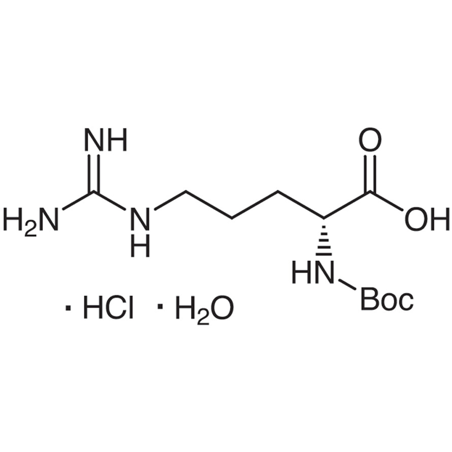 Nalpha-(tert-Butoxycarbonyl)-D-arginine Hydrochloride Monohydrate>98.0%(N)(HPLC)1g