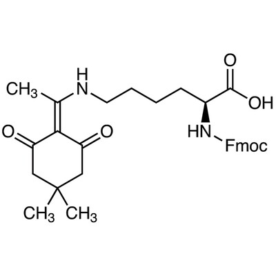 Nalpha-[(9H-Fluoren-9-ylmethyloxy)carbonyl]-Nepsilon-1-(4,4-dimethyl-2,6-dioxocyclohex-1-ylidene)ethyl-L-lysine1g