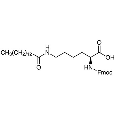 Nalpha-[(9H-Fluoren-9-ylmethoxy)carbonyl]-Nepsilon-tetradecanoyl-L-lysine&gt;98.0%(HPLC)(N)5g