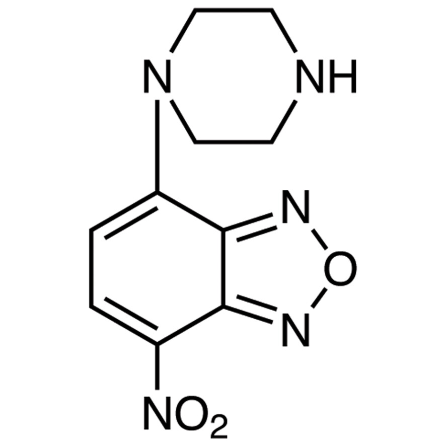 NBD-PZ (=4-Nitro-7-piperazino-2,1,3-benzoxadiazole) [for HPLC Labeling]&gt;98.0%(HPLC)(T)100mg