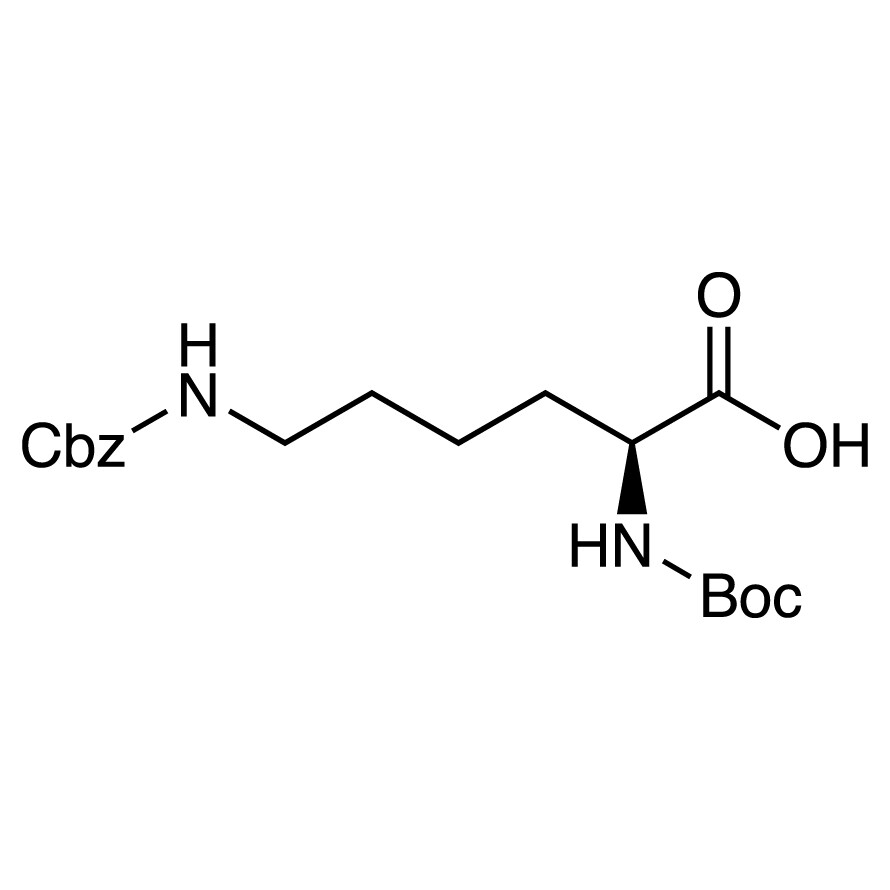 Nalpha-(tert-Butoxycarbonyl)-Nepsilon-benzyloxycarbonyl-L-lysine>98.0%(HPLC)(T)5g
