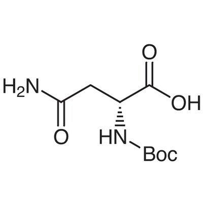 Nalpha-(tert-Butoxycarbonyl)-D-asparagine&gt;98.0%(HPLC)(T)25g