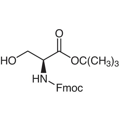 Nalpha-[(9H-Fluoren-9-ylmethoxy)carbonyl]-L-serine tert-Butyl Ester&gt;98.0%(HPLC)(N)1g