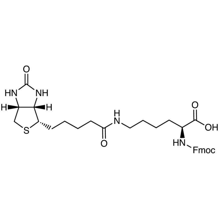 Nalpha-[(9H-Fluoren-9-ylmethoxy)carbonyl]-Nepsilon-biotinyl-L-lysine&gt;95.0%(HPLC)(T)1g