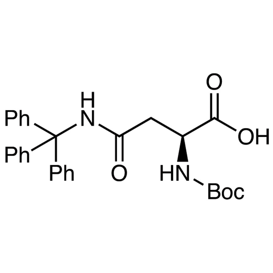 Nalpha-tert-Butoxycarbonyl-Ngamma-trityl-L-asparagine>98.0%(HPLC)(T)5g