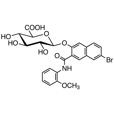 Naphthol AS-BI beta-D-Glucuronide [for Biochemical Research]&gt;98.0%(HPLC)(N)25mg