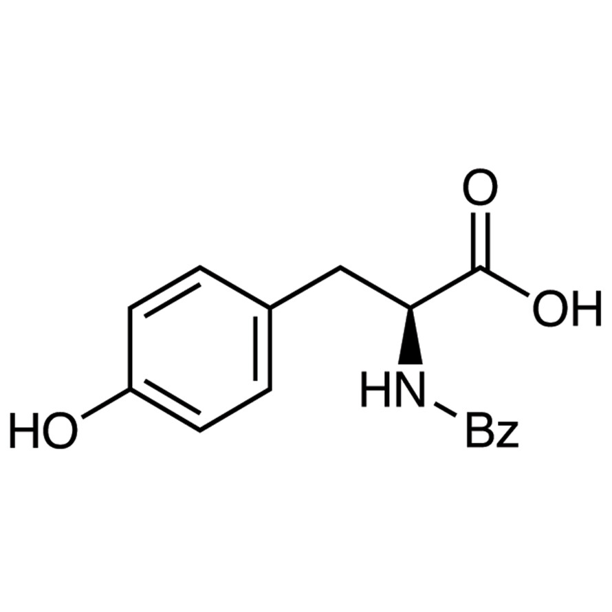 N-Benzoyl-L-tyrosine>98.0%(HPLC)(T)25g