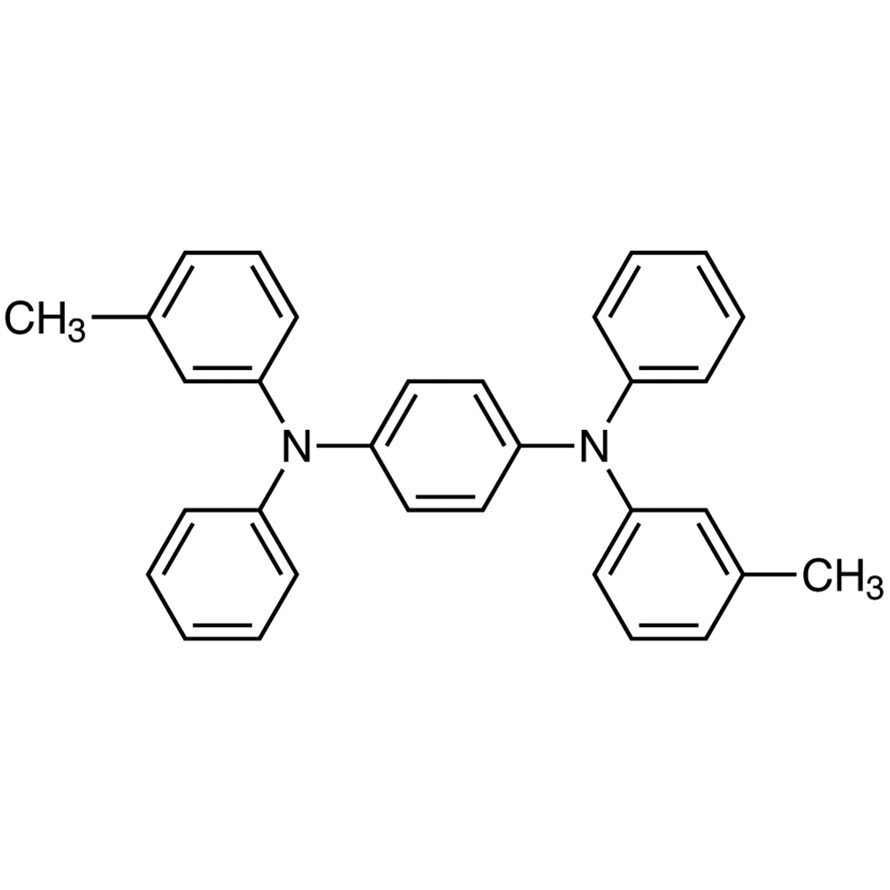 N,N'-Diphenyl-N,N'-di(m-tolyl)-1,4-phenylenediamine>98.0%(GC)1g