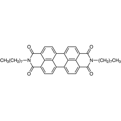 N,N&#39;-Di-n-octyl-3,4,9,10-perylenetetracarboxylic Diimide&gt;98.0%(N)1g