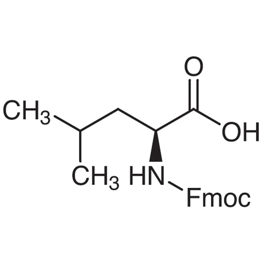 N-[(9H-Fluoren-9-ylmethoxy)carbonyl]-L-leucine>98.0%(HPLC)(T)5g
