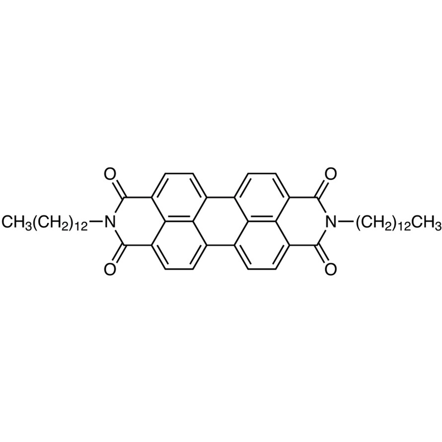 N,N&#39;-Ditridecyl-3,4,9,10-perylenetetracarboxylic Diimide&gt;98.0%(HPLC)(N)1g