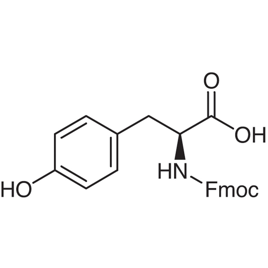 N-[(9H-Fluoren-9-ylmethoxy)carbonyl]-L-tyrosine>95.0%(T)(HPLC)1g
