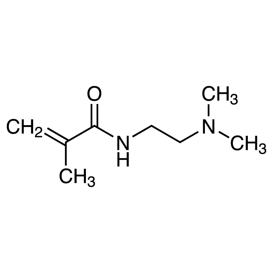 N-[2-(Dimethylamino)ethyl]methacrylamide (stabilized with MEHQ)&gt;98.0%(GC)(T)25g