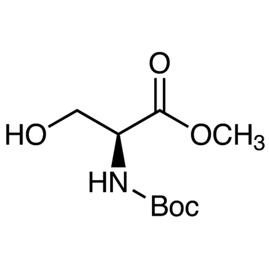 N-(tert-Butoxycarbonyl)-L-serine Methyl Ester>95.0%(HPLC)(N)5g