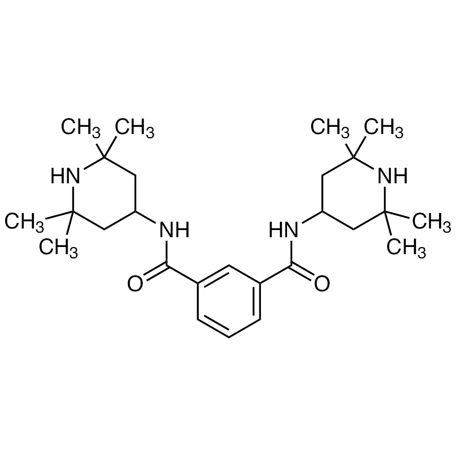 N1,N3-Bis(2,2,6,6-tetramethylpiperidin-4-yl)isophthalamide&gt;96.0%(GC)(T)5g