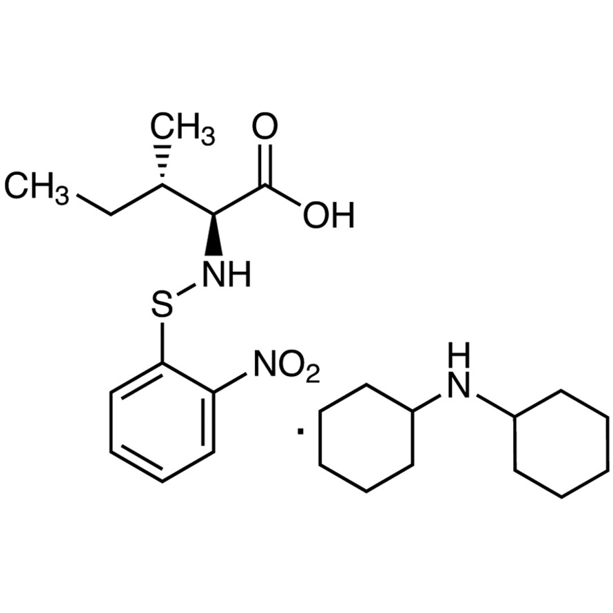 N-2-Nitrophenylsulfenyl-L-isoleucine Dicyclohexylammonium Salt&gt;98.0%(HPLC)1g