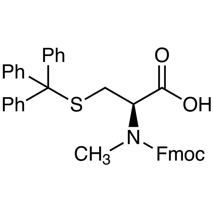 N-[(9H-Fluoren-9-ylmethoxy)carbonyl]-N-methyl-S-(triphenylmethyl)-L-cysteine&gt;98.0%(HPLC)100mg