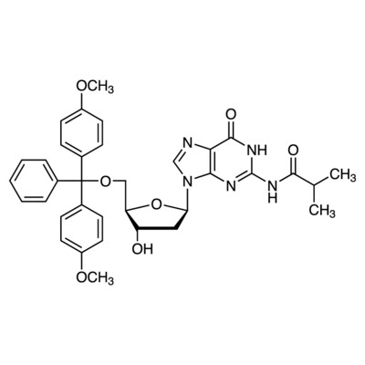 N2-Isobutyryl-5&#39;-O-(4,4&#39;-dimethoxytrityl)-2&#39;-deoxyguanosine&gt;99.0%(HPLC)5g