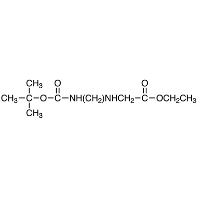 N-[2-(tert-Butoxycarbonylamino)ethyl]glycine Ethyl Ester&gt;95.0%(GC)(T)1g