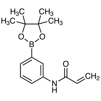 N-[3-(4,4,5,5-Tetramethyl-1,3,2-dioxaborolan-2-yl)phenyl]acrylamide&gt;98.0%(GC)5g