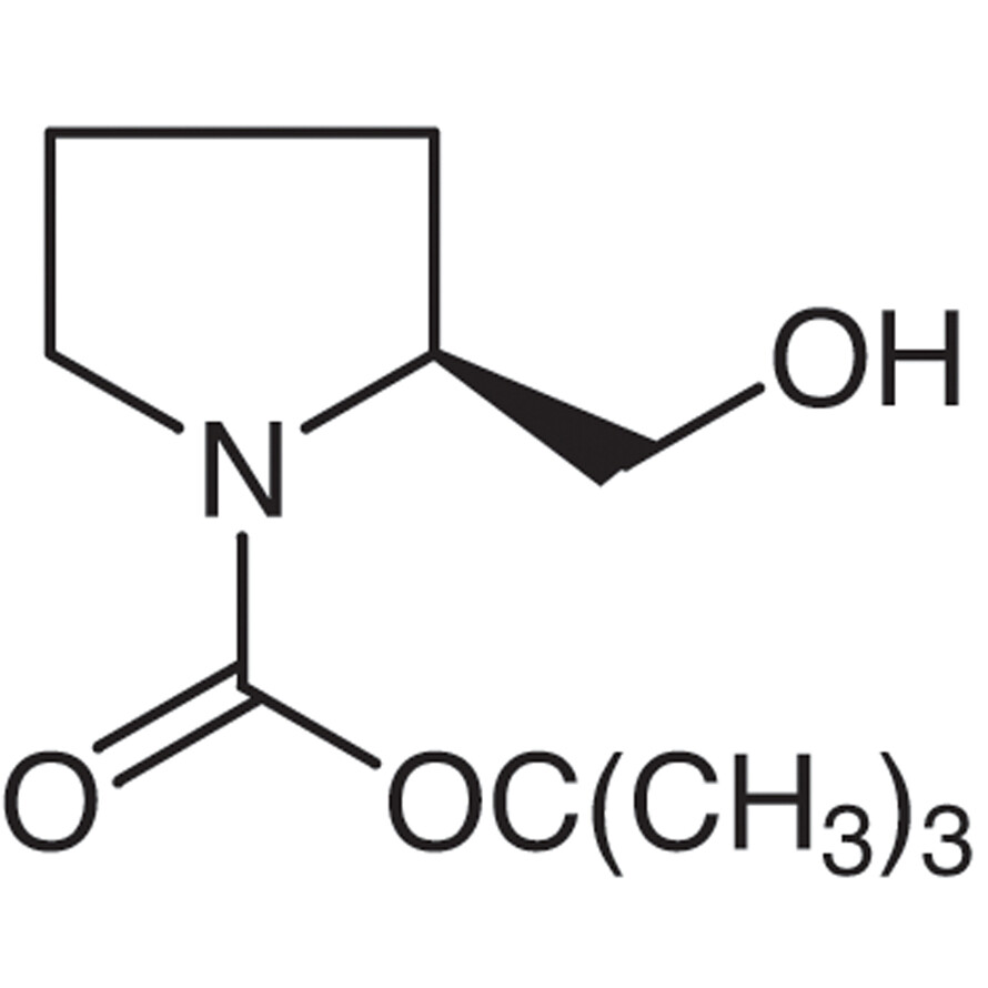 N-(tert-Butoxycarbonyl)-L-prolinol&gt;98.0%(GC)25g