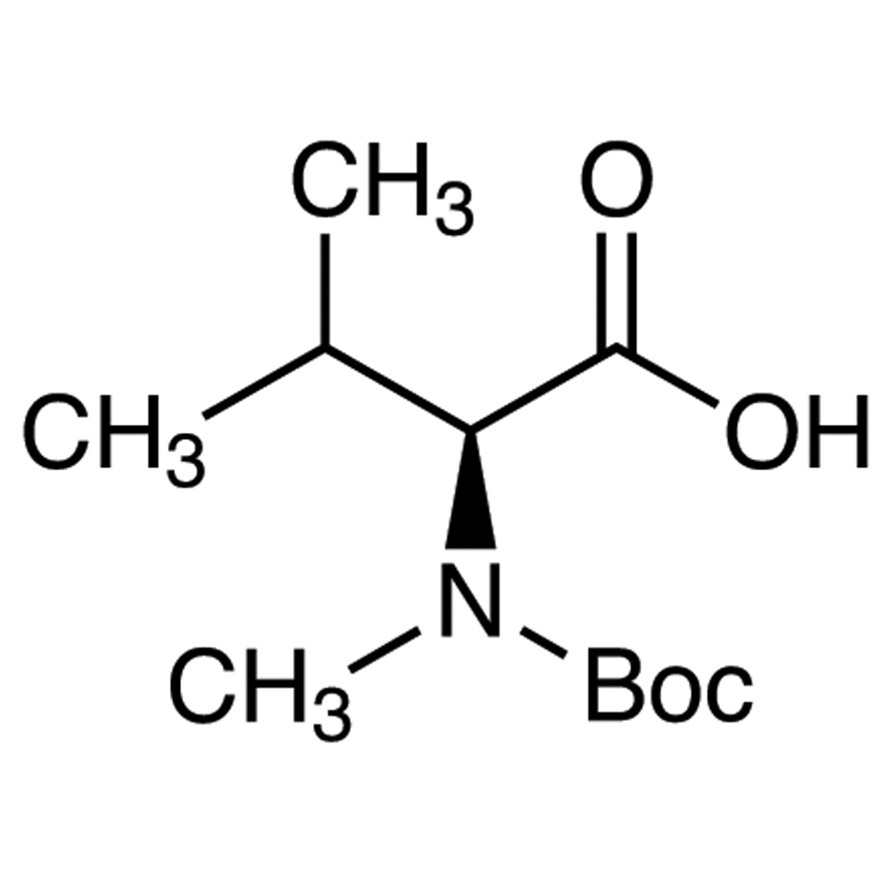 N-(tert-Butoxycarbonyl)-N-methyl-L-valine>98.0%(HPLC)(T)1g